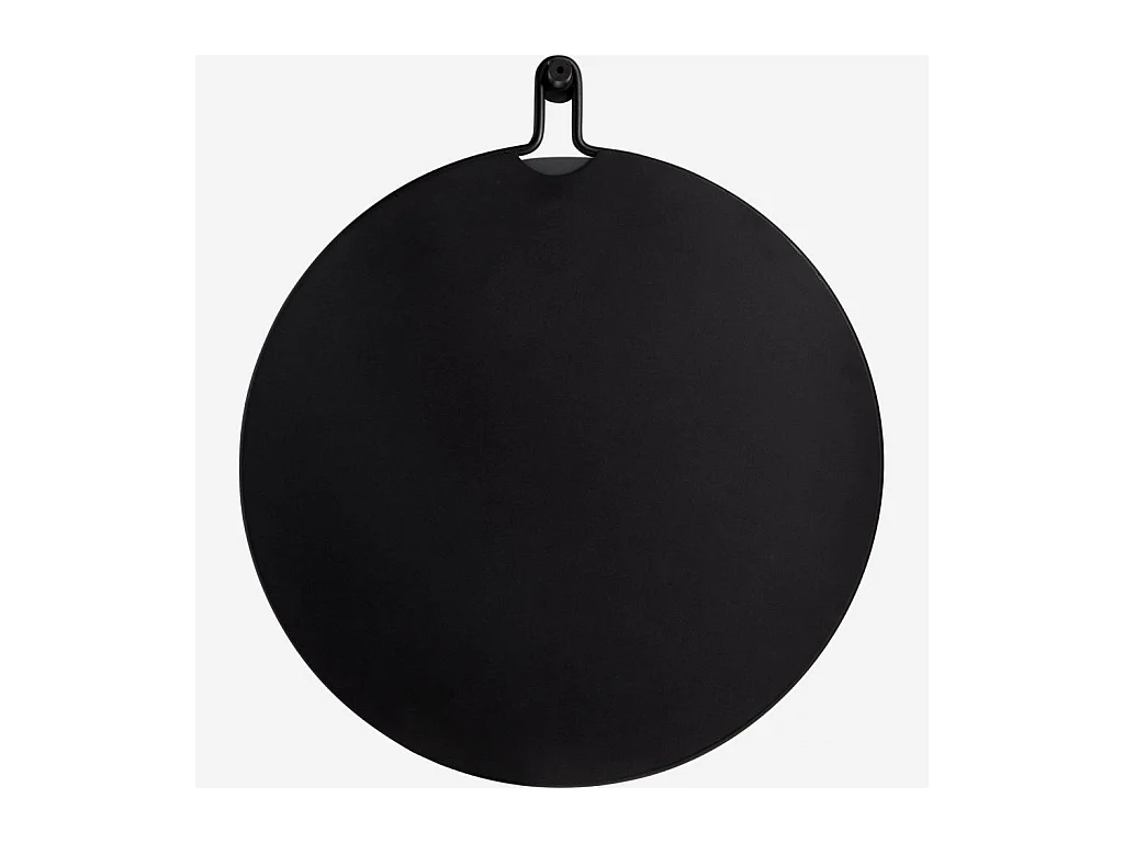 Habitat - Miroir rond en métal - 52 cm - Noir - Oto