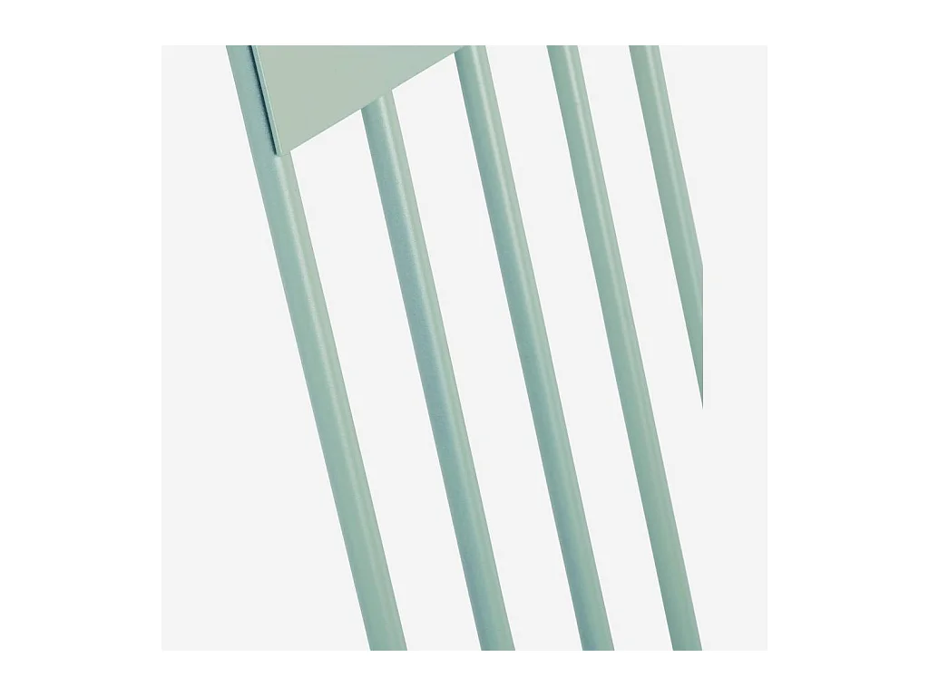 Habitat - Horloge murale en métal - 60 cm - Vert - Aurelien