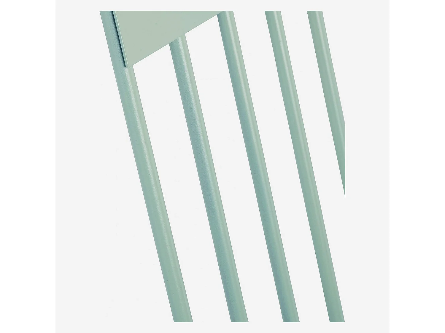 Horloge murale en métal - 60 cm - Vert