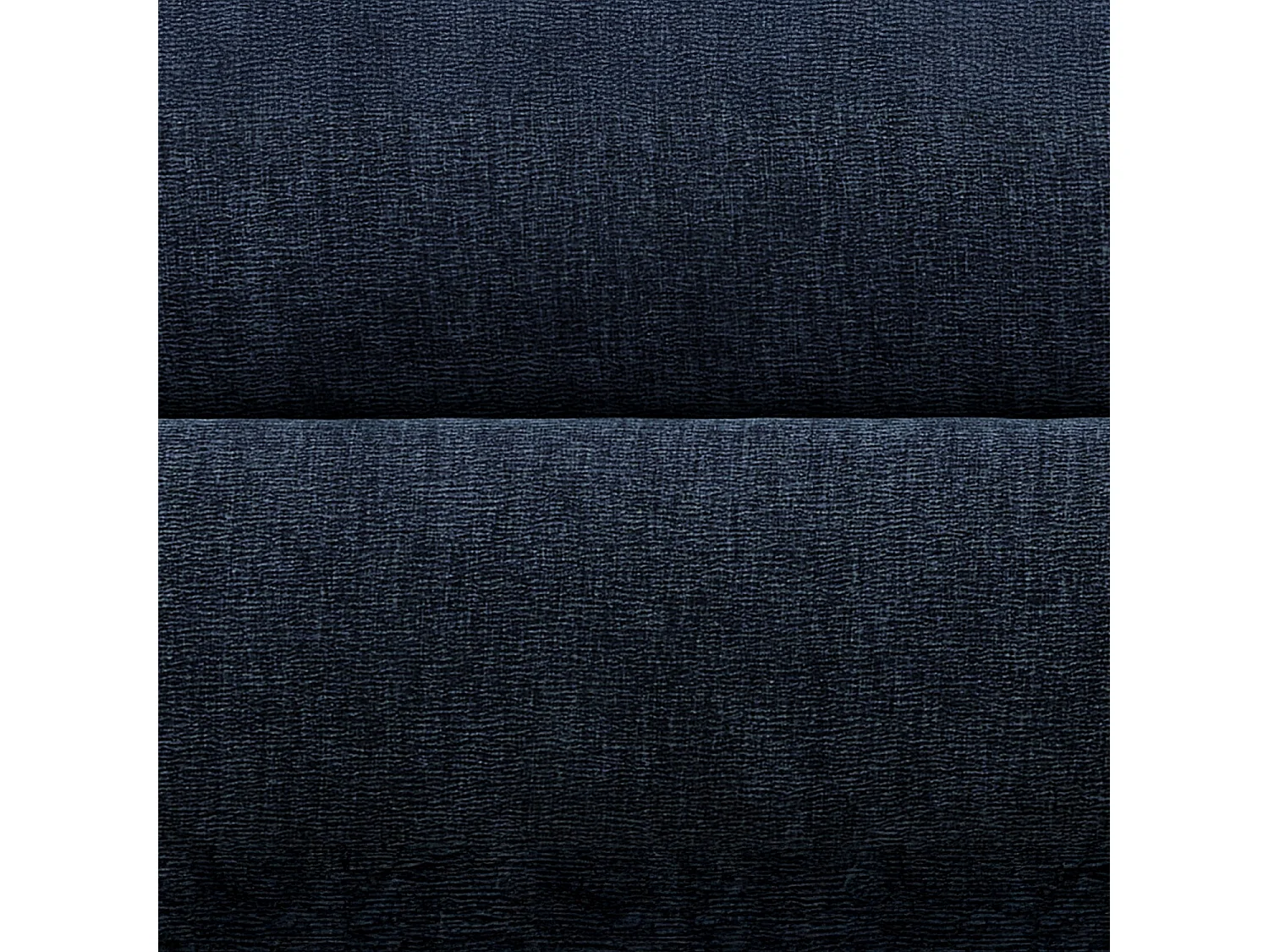Habitat - Lit 160 x 200 cm en tissu - Bleu nuit IZMIR
