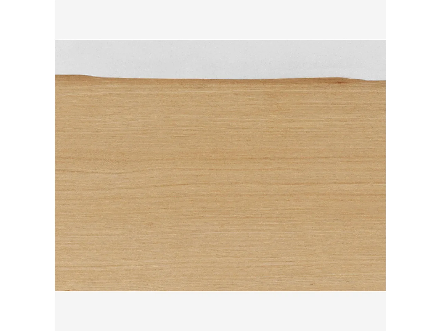 Habitat - Lit 160 x 200 cm avec rangements en chêne - Naturel - Adams II