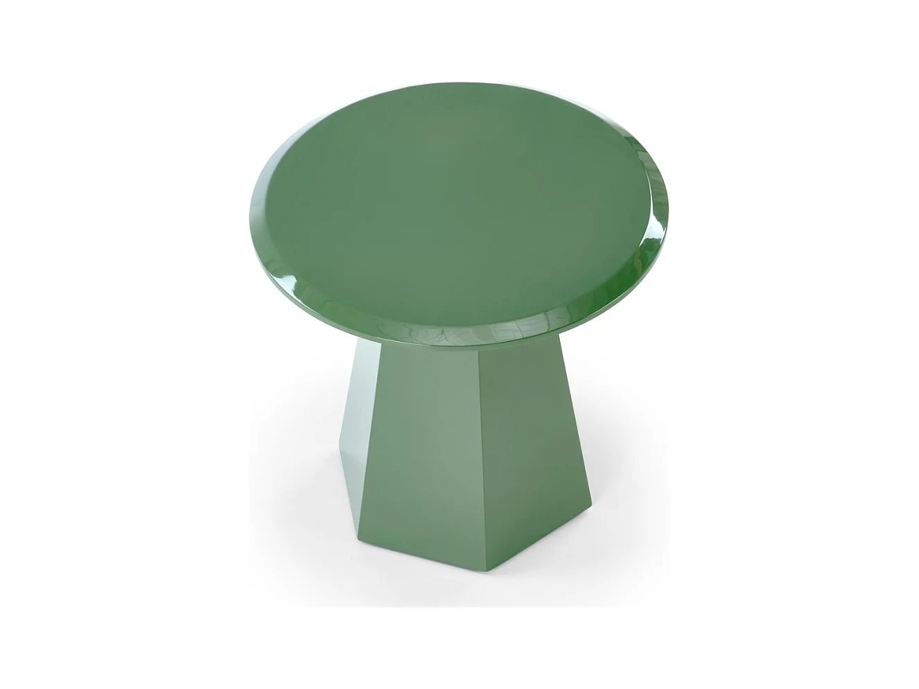 Tavolino di design verde 50 x 47 cm KIMI