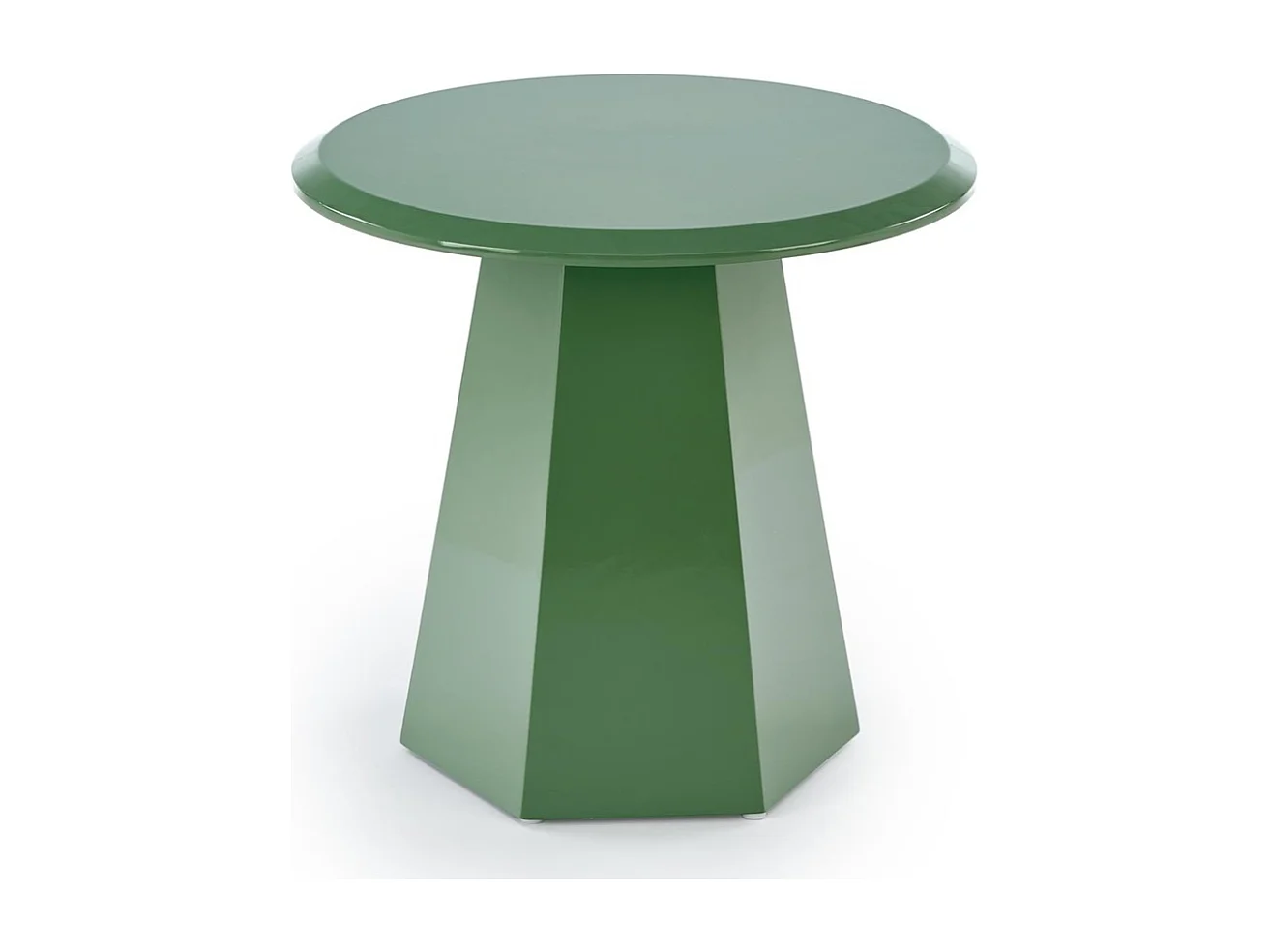 Mesa auxiliar de diseño verde 50 x 47 cm KIMI