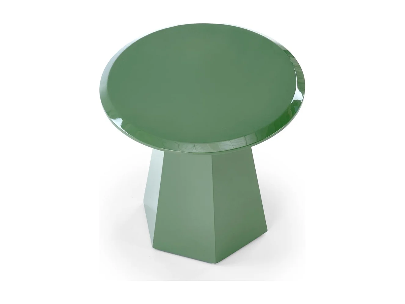 Tavolino di design verde 50 x 47 cm KIMI