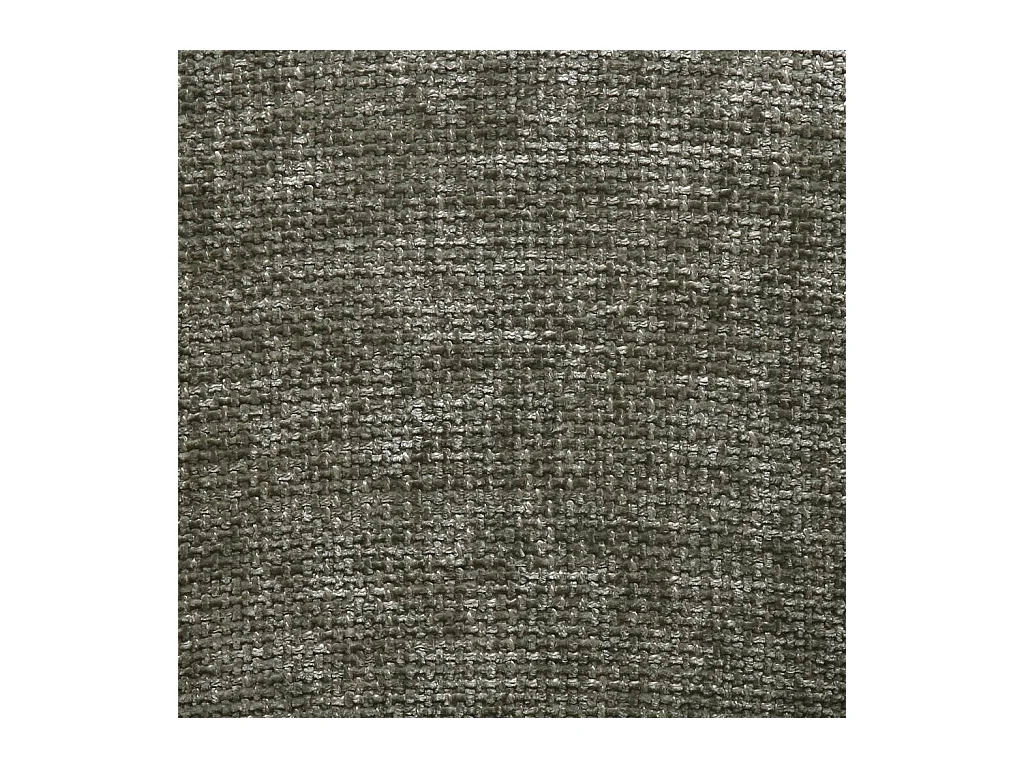 Habitat - Lot de 2 chaises en tissu chenille et bois massif avec accoudoirs - Vert et noyer - Rusti