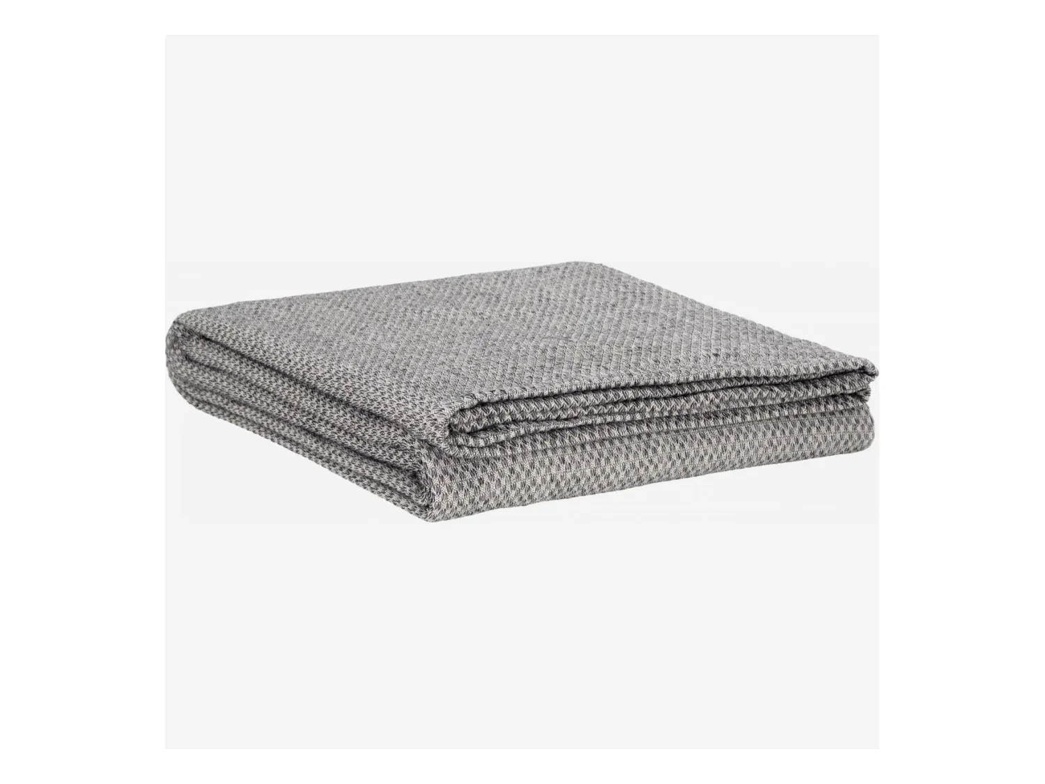 Habitat - Dessus de lit en coton égyptien - 230 x 260 cm - Gris - Lisa