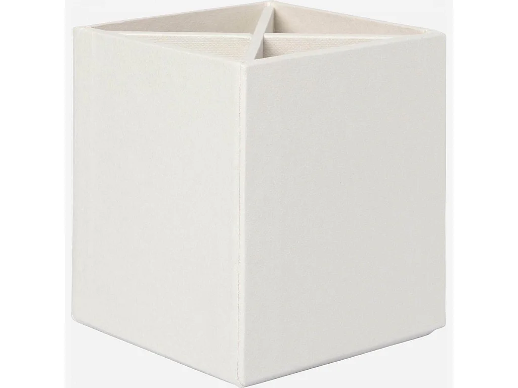 Habitat - Organisateur de bureau en carton – 32 x 10,5 x 9,5 cm – Gris - Ada