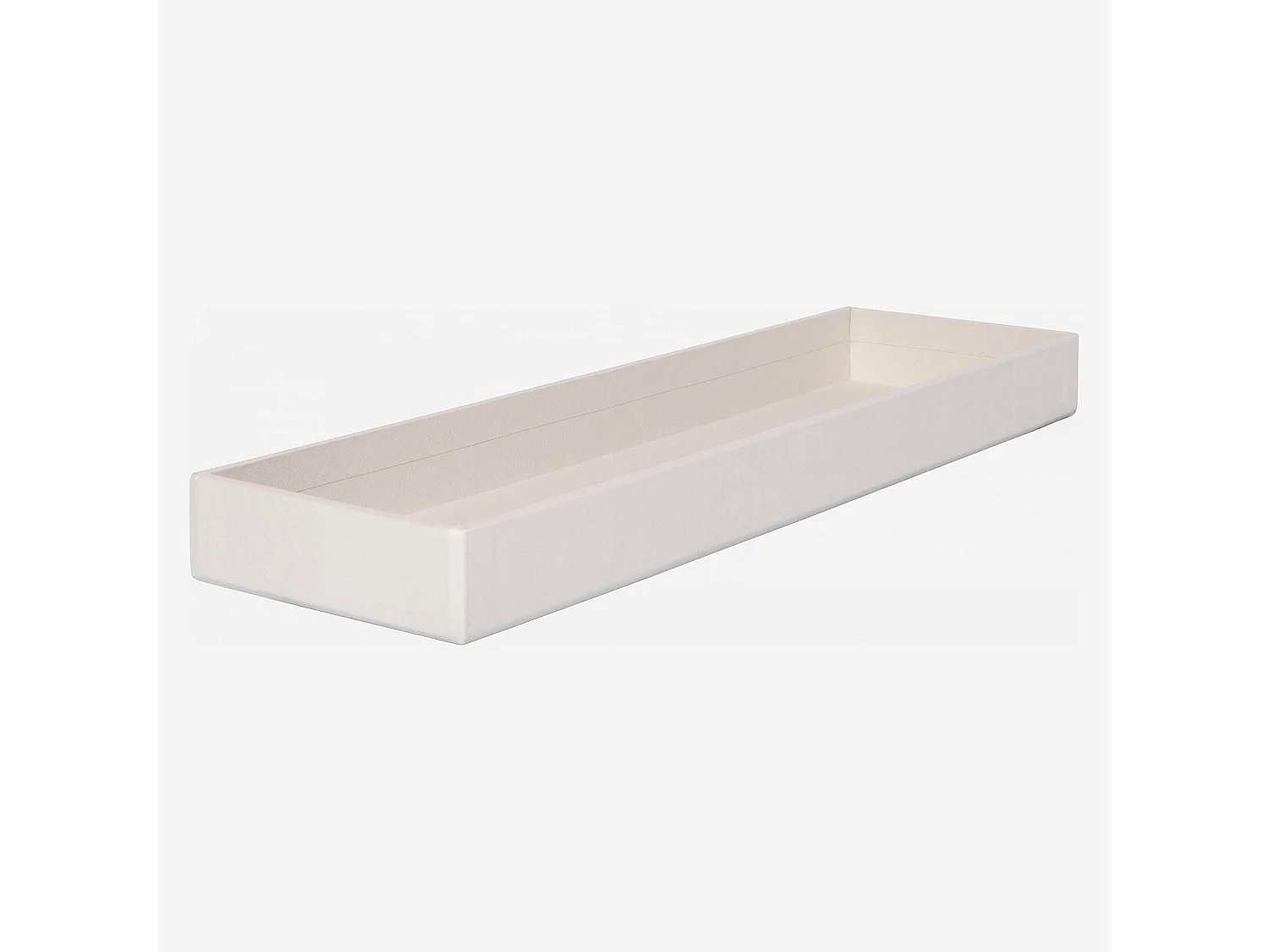 Organisateur de bureau en carton – 32 x 10,5 x 9,5 cm – Gris
