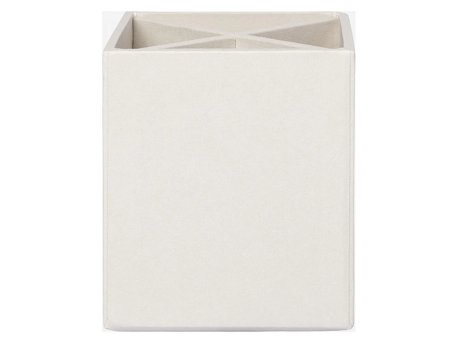 Habitat - Organisateur de bureau en carton – 32 x 10,5 x 9,5 cm – Gris - Ada