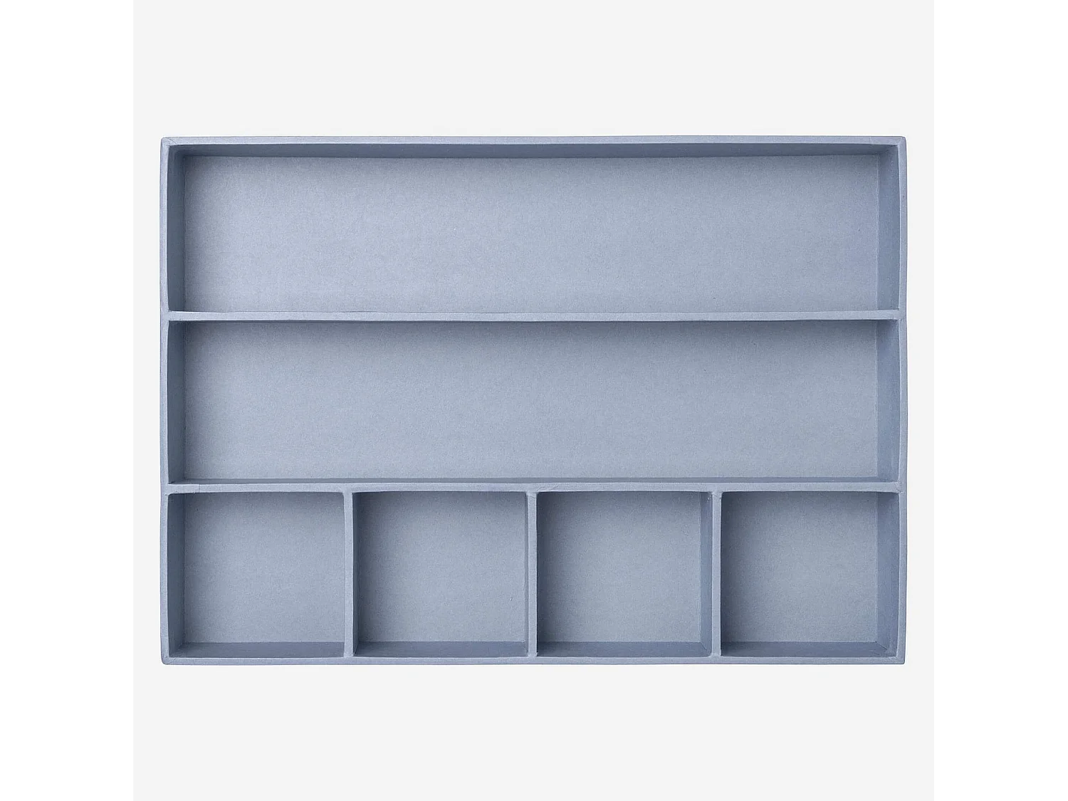 Organisateur de tiroir en carton – Bleu