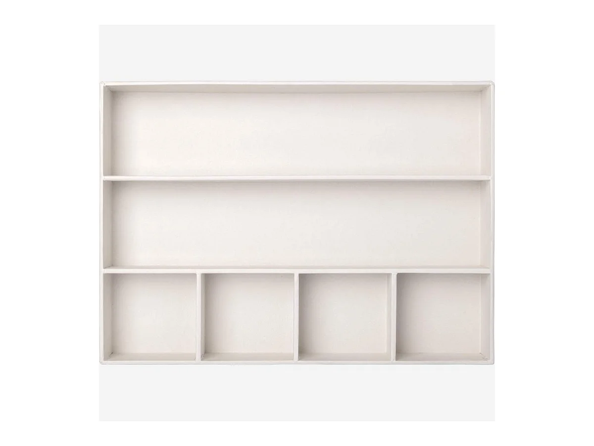 Habitat - Organisateur de tiroir en carton – Gris - Ada