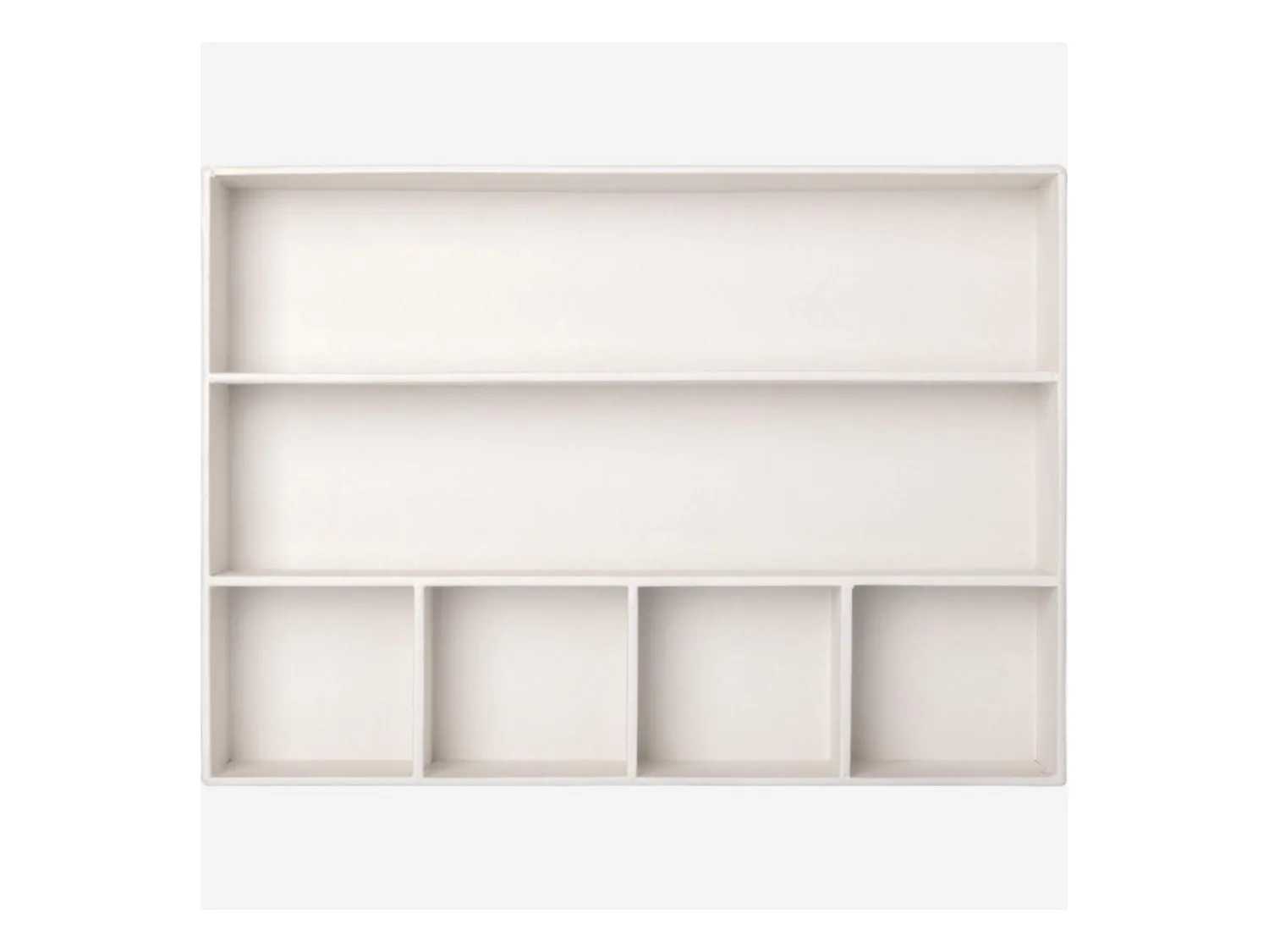 Habitat - Organisateur de tiroir en carton – Gris - Ada