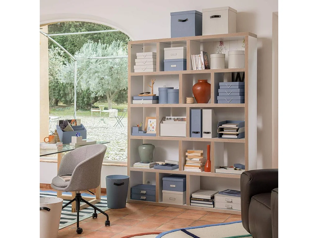 Habitat - Organisateur de tiroir en carton – Gris - Ada