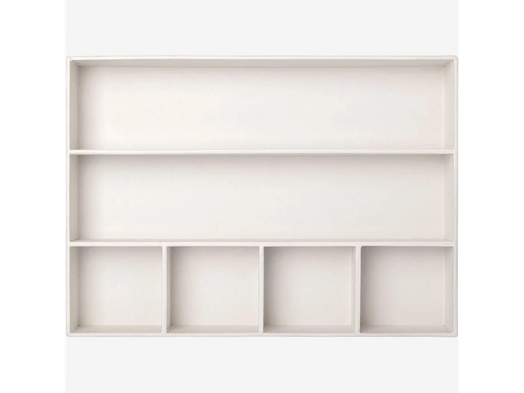 Habitat - Organisateur de tiroir en carton – Gris - Ada