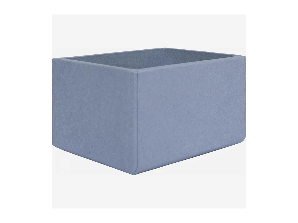 Habitat - Organisateur de bureau en carton – 32 x 10,5 x 9,5 cm – Bleu - Ada