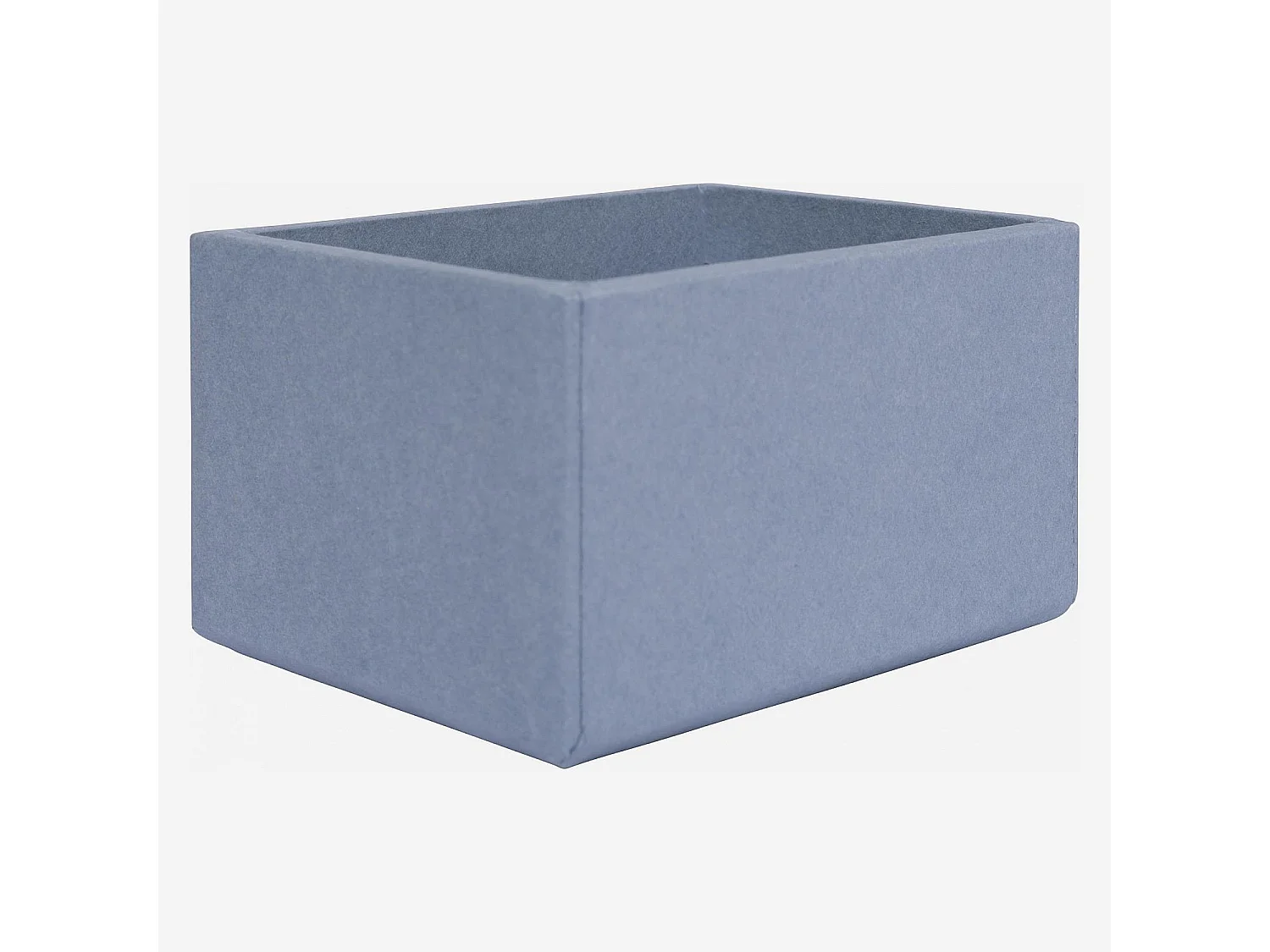Organisateur de bureau en carton – 32 x 10,5 x 9,5 cm – Bleu