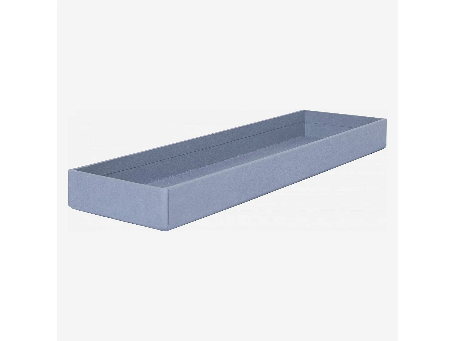 Habitat - Organisateur de bureau en carton – 32 x 10,5 x 9,5 cm – Bleu ADA