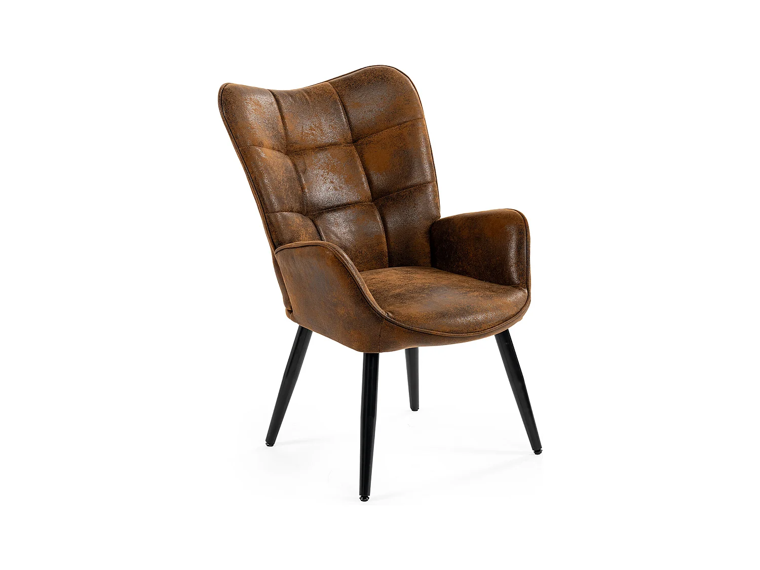 Fauteuil en microfibre tissu,KANAS