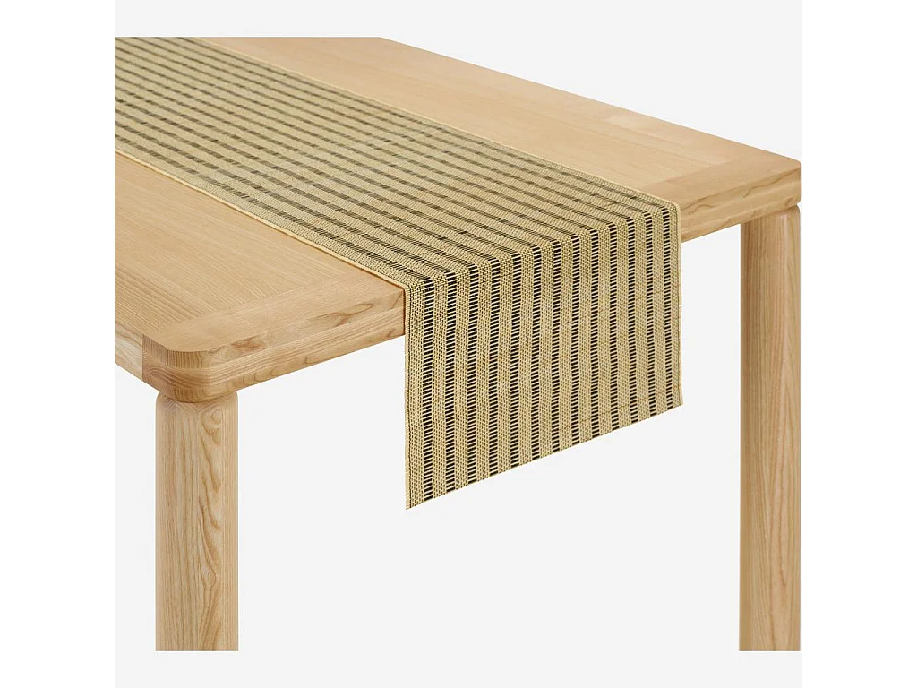 Habitat - Lot de 2 travers de table en bambou motifs noirs - Luce