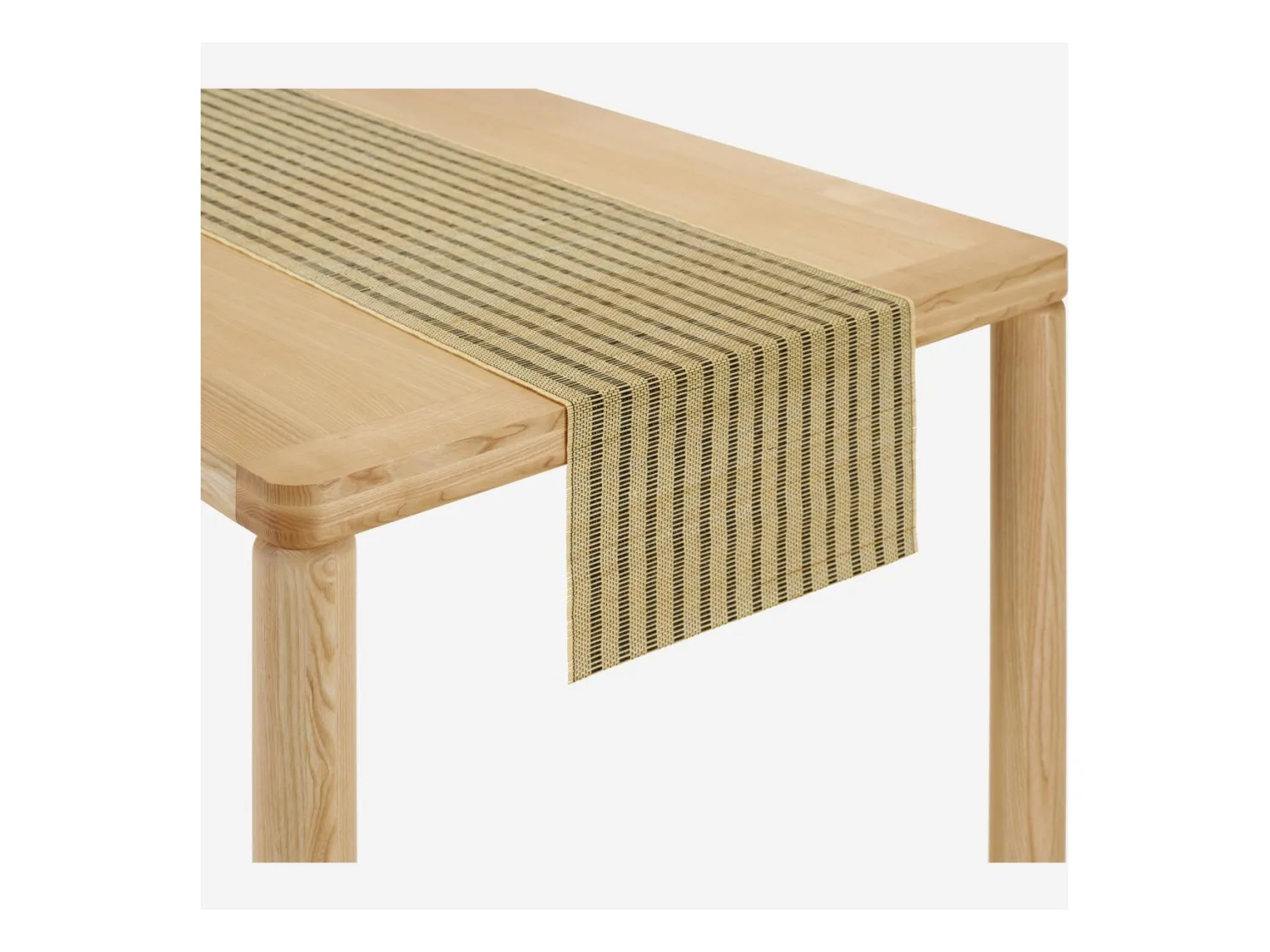 Habitat - Lot de 2 travers de table en bambou motifs noirs - Luce