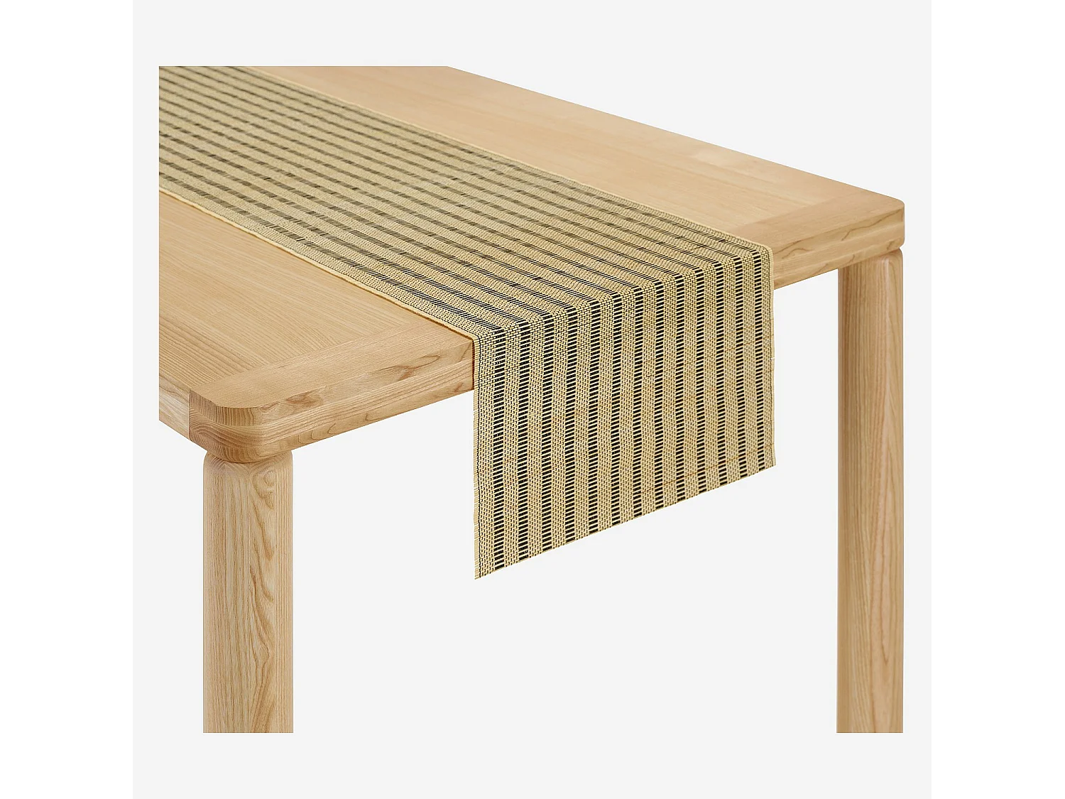 Habitat - Lot de 2 travers de table en bambou motifs noirs - Luce