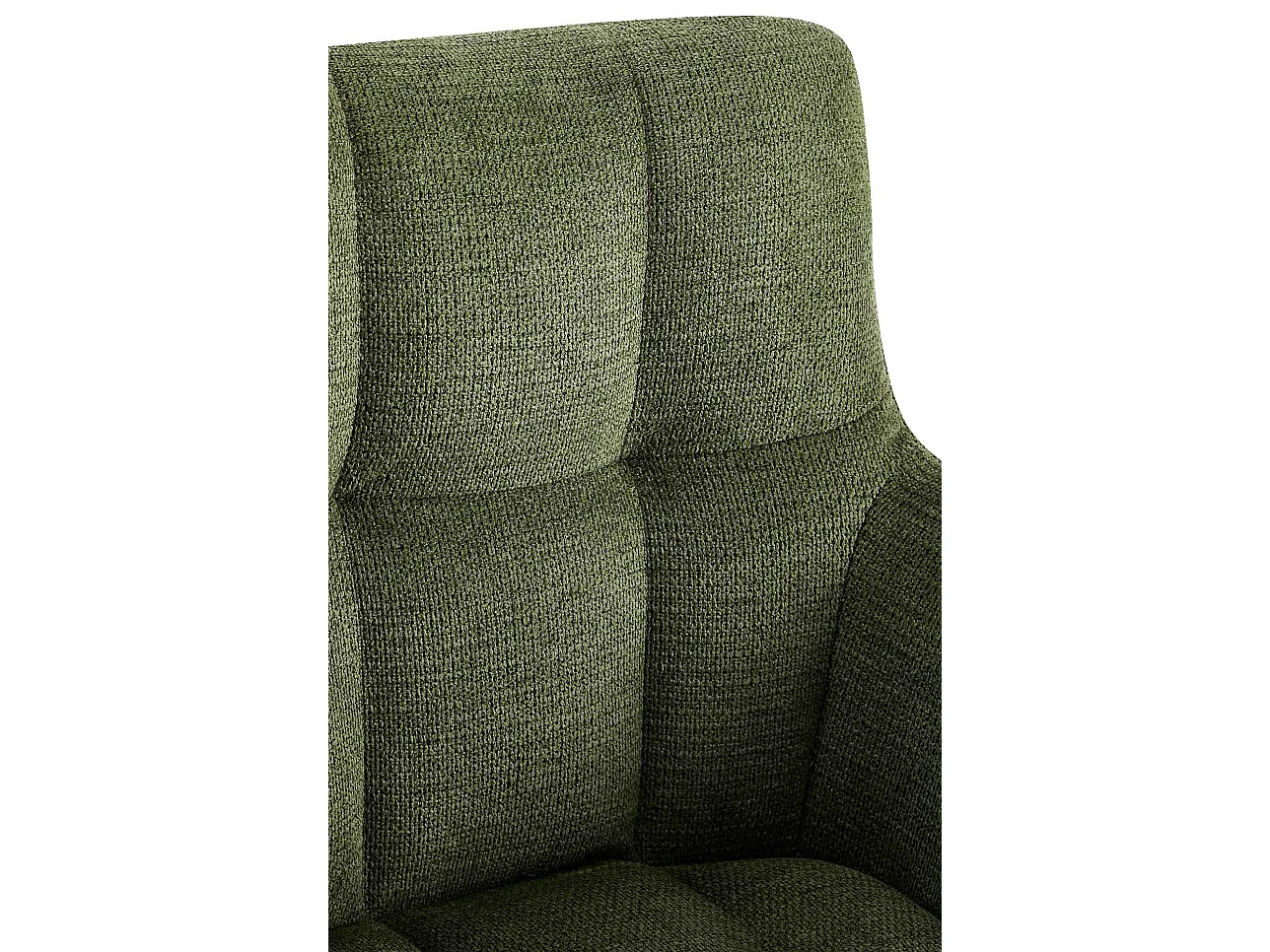 chaises avec accoudoirs - Tissu - Vert - Jonah