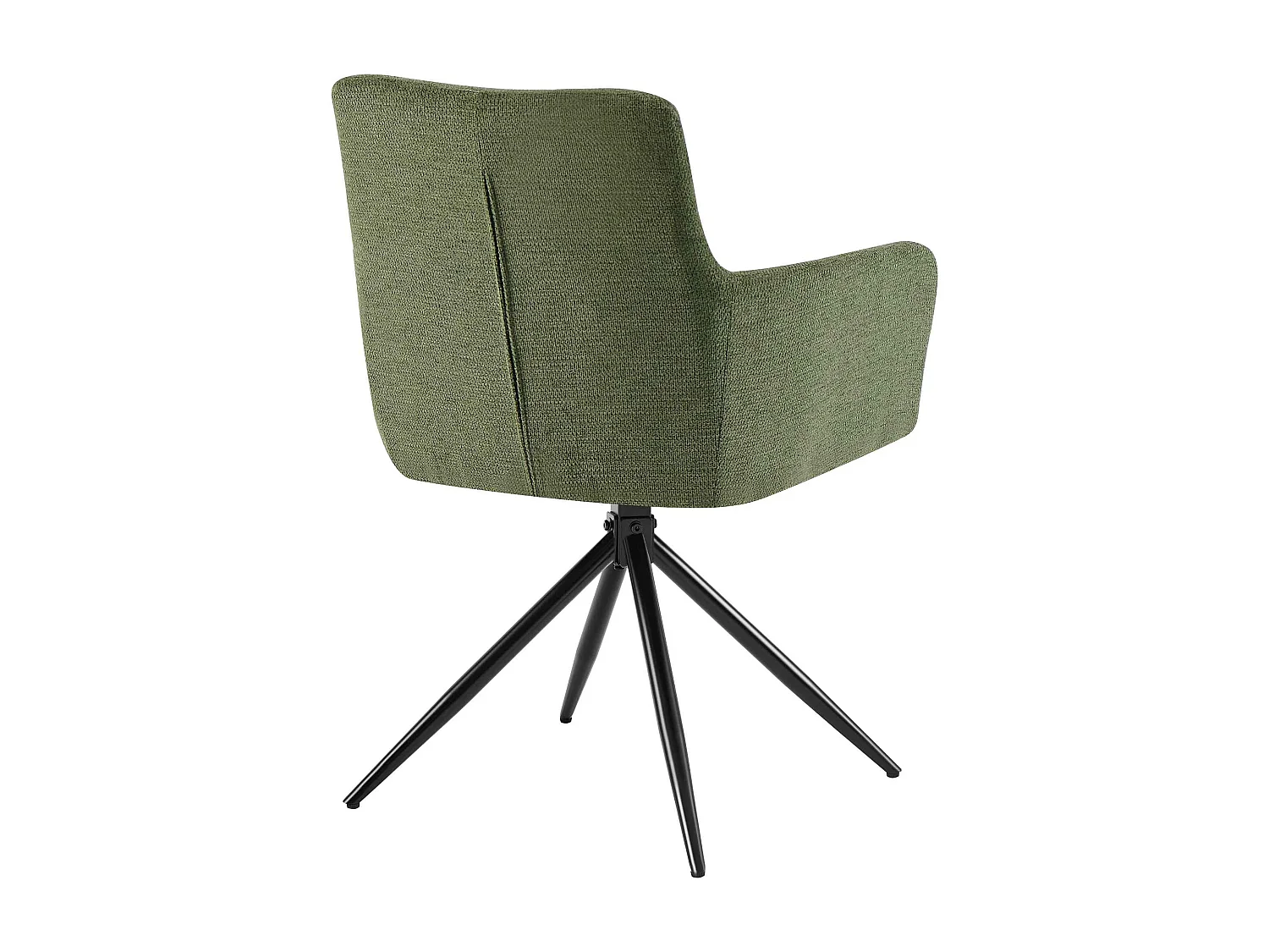 chaises avec accoudoirs - Tissu - Vert - Jonah