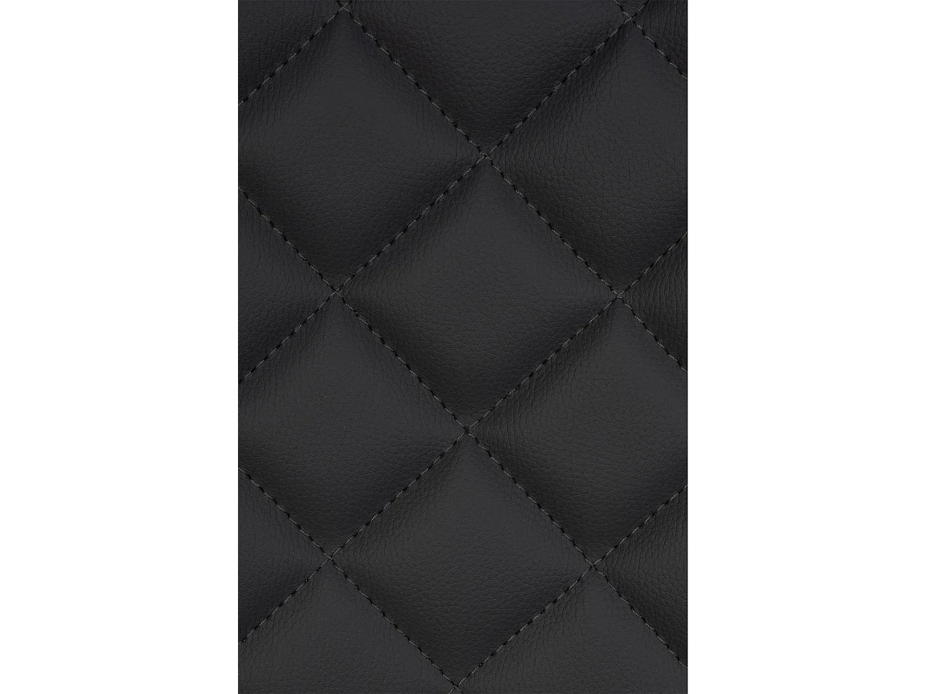 Tabouret de bar - Similicuir - Noir - Kasson