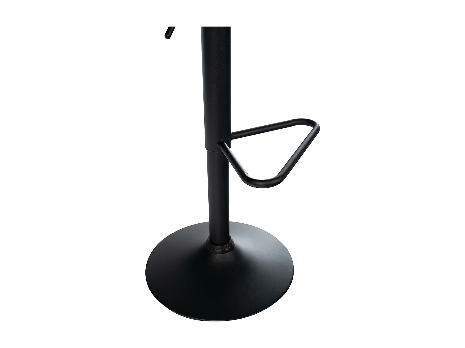 Tabouret de bar - Similicuir - Gris - Kasson