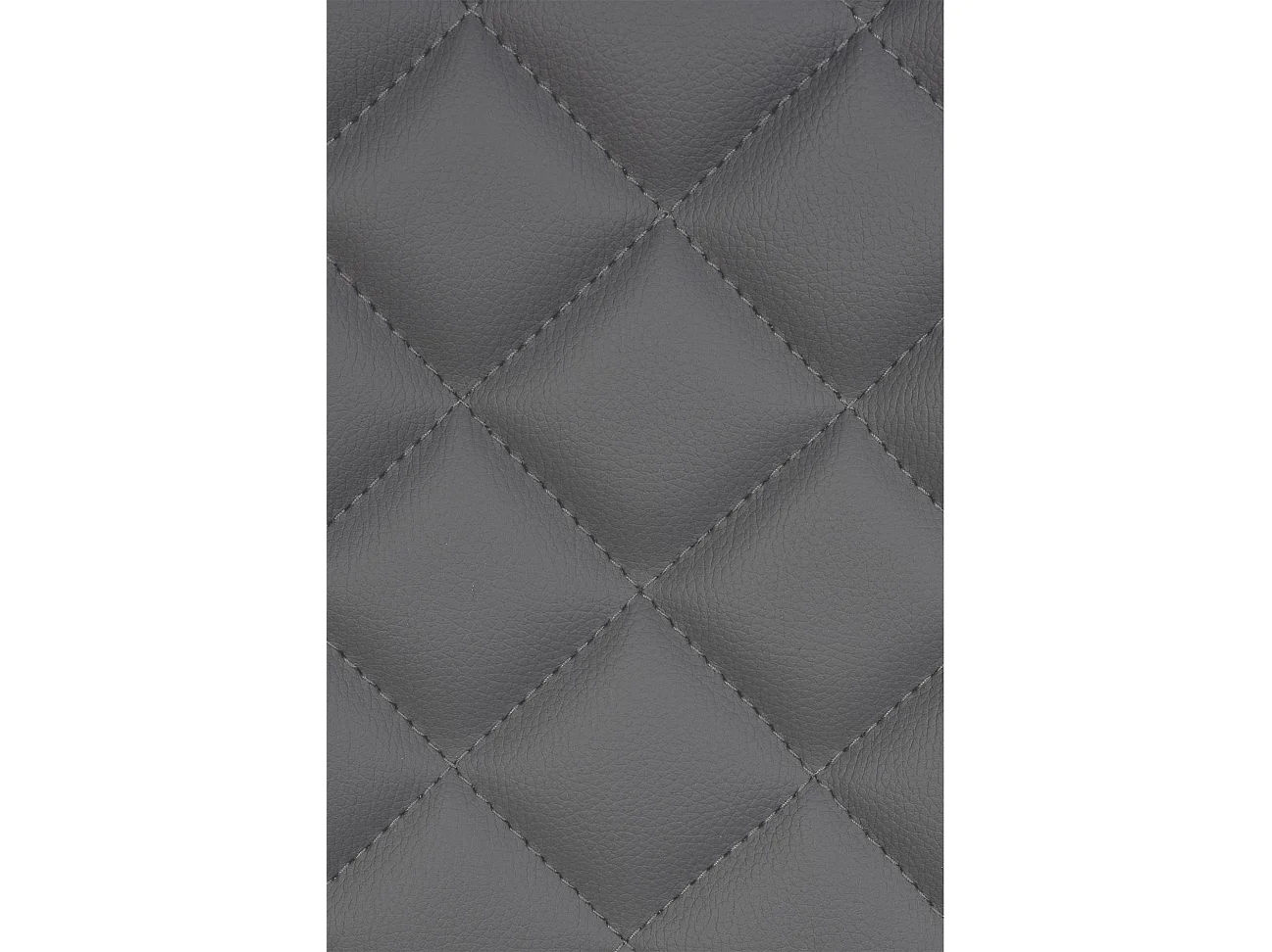 Tabouret de bar - Similicuir - Gris - Kasson