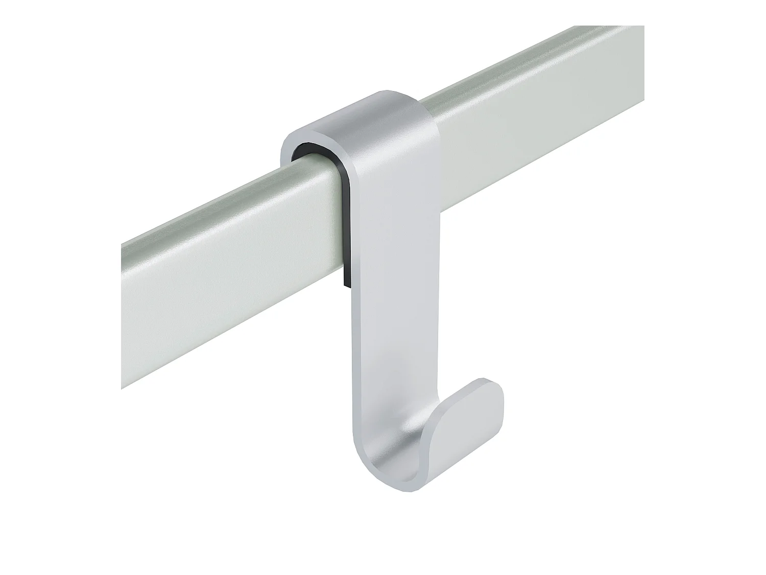 Porte-serviettes - Métal - 66 x 20 x 87cm - Blanc - Lenexa