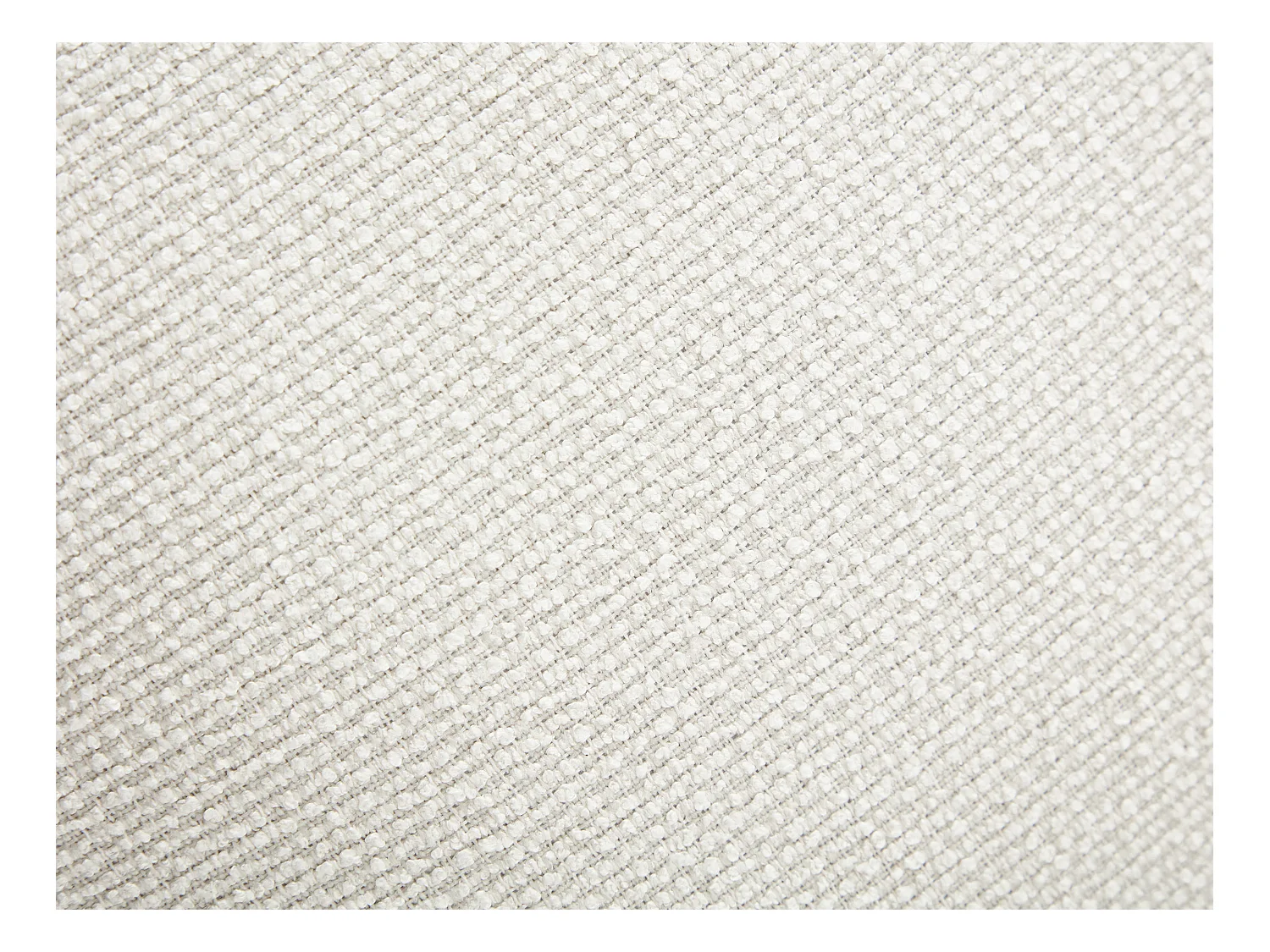 Fauteuil pivotant en tissu texturé beige VOLABO