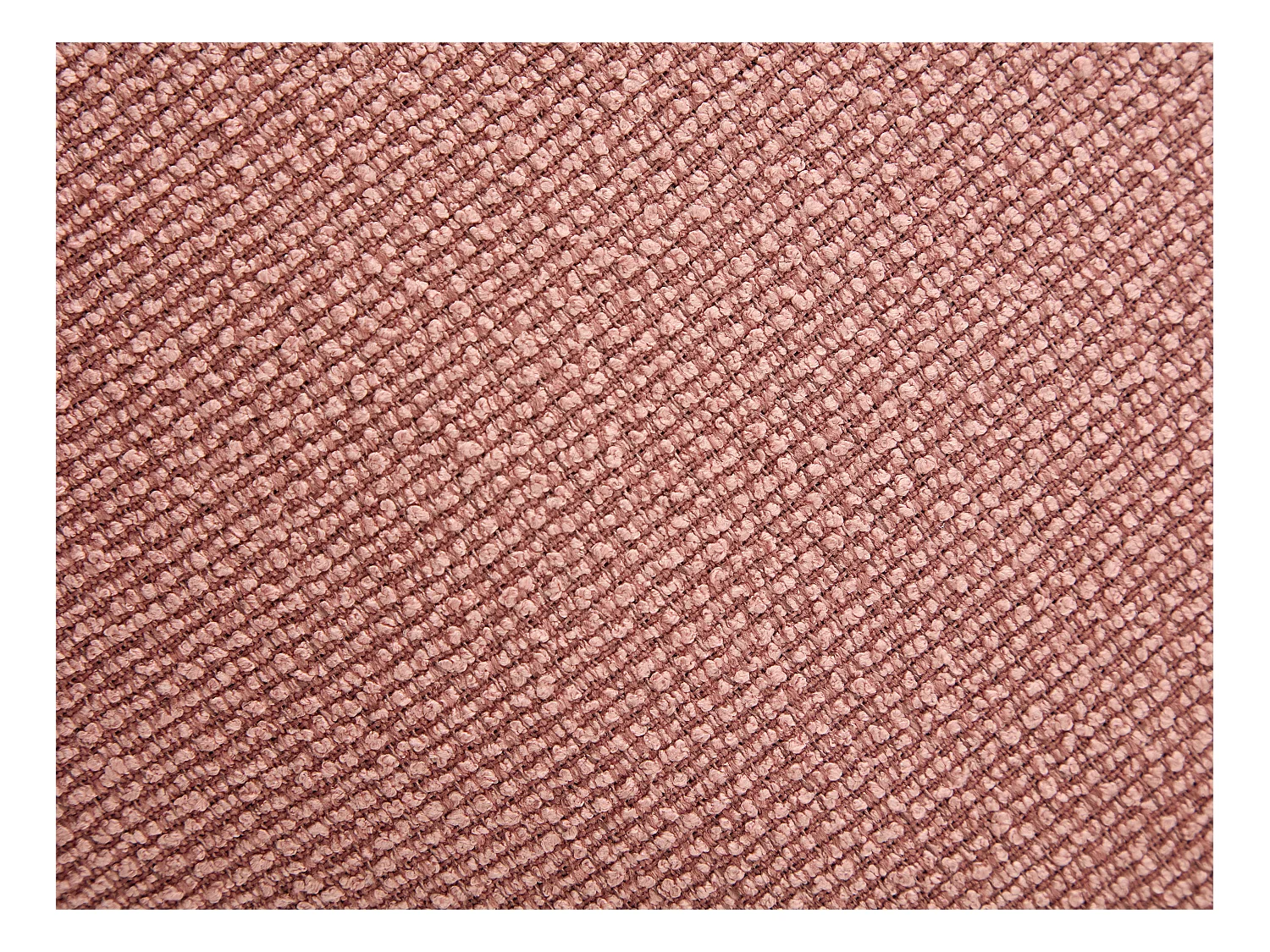 Dreibar stol i teksturert rosa stoff VOLABO