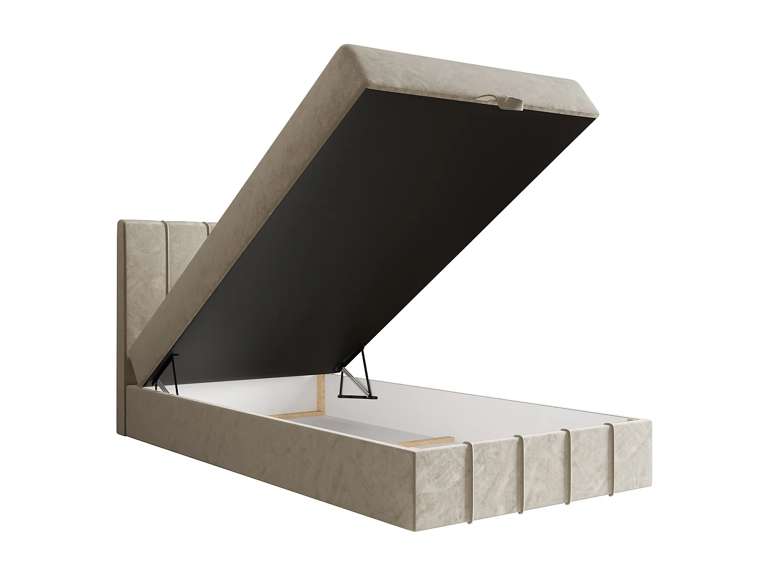 Boxspringbett BAHAMA 120x200 Monolith 02