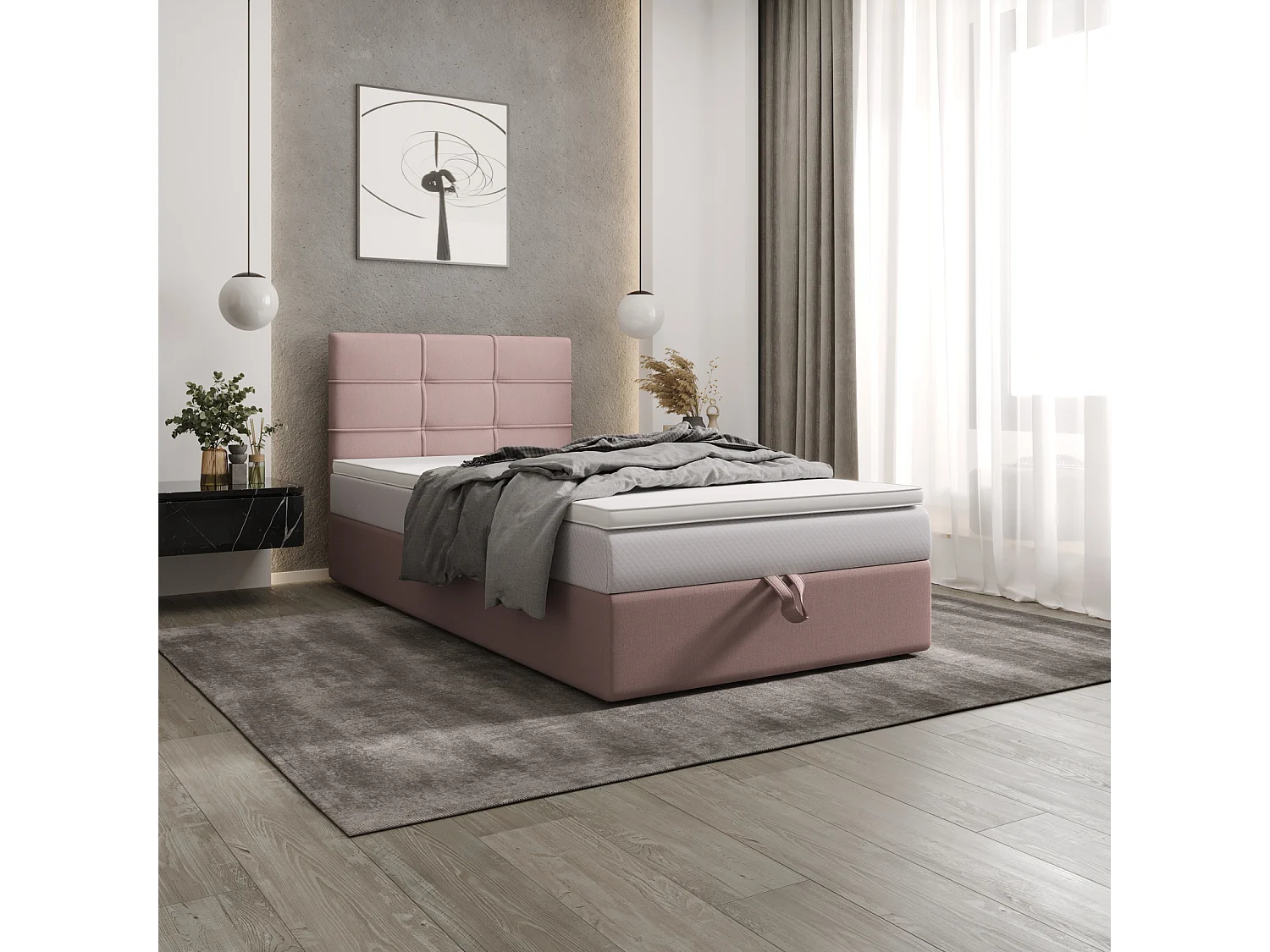 Boxspringbett DUO 2 120x200 Cosmic 14