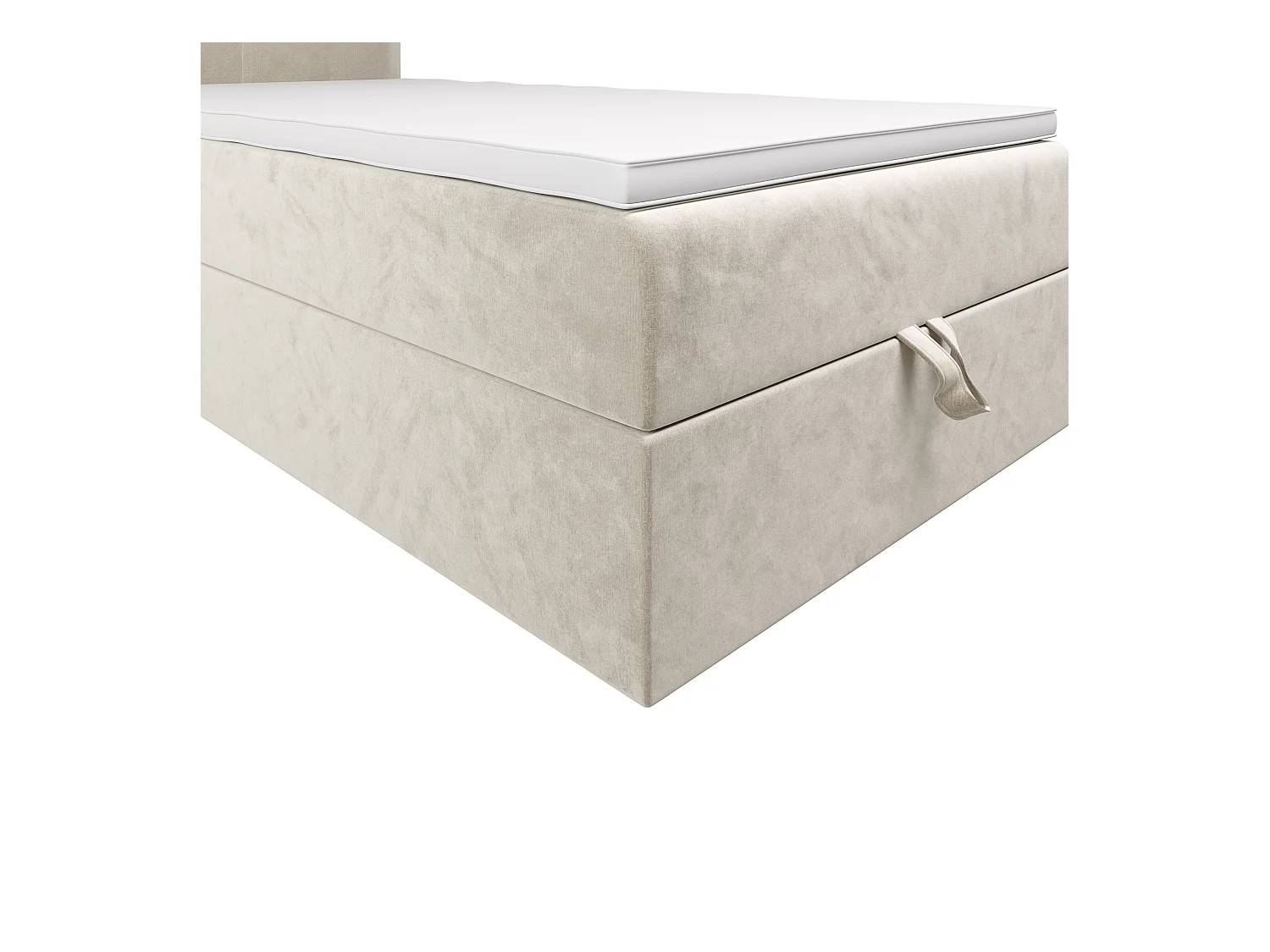 Łóżko kontynentalne ALTEA 100x200 Monolith 02