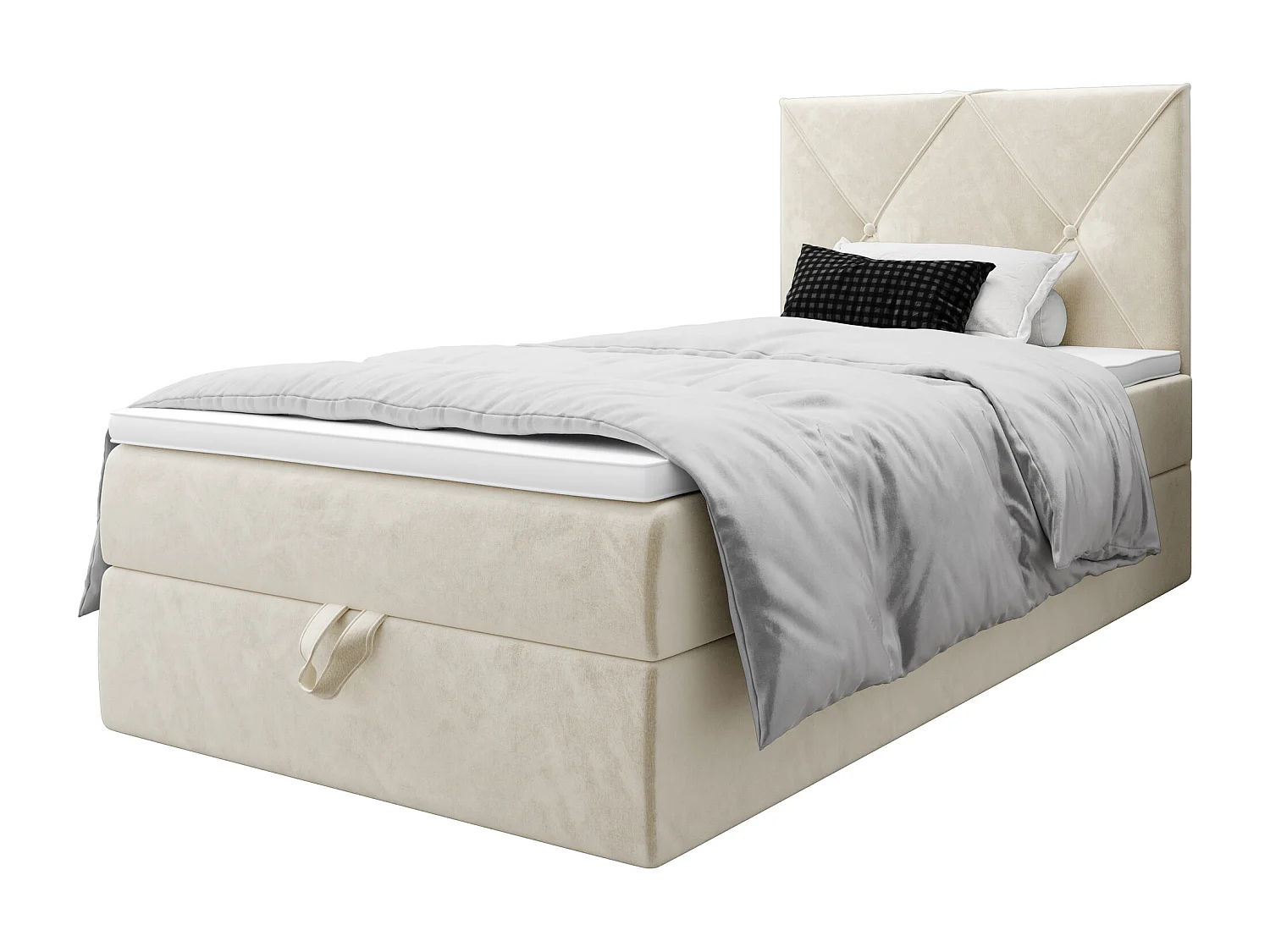 Boxspringbett ALTEA 100x200 Monolith 02