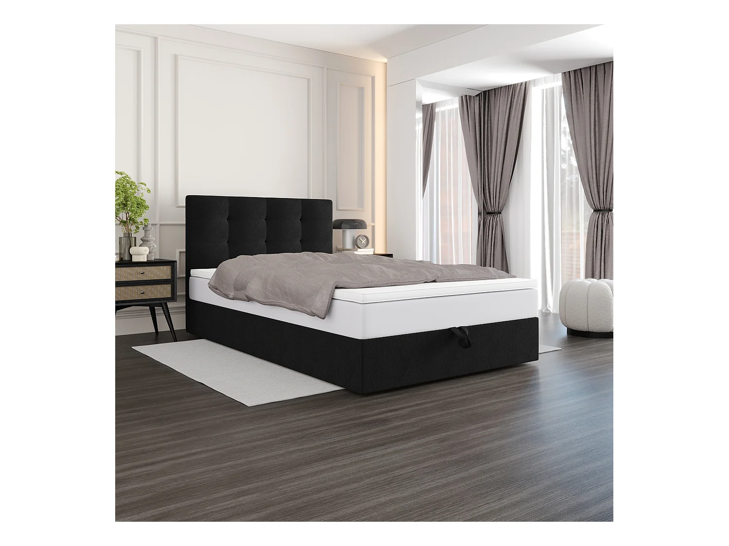 Boxspringbett DUO 1 120x200 Cosmic 100