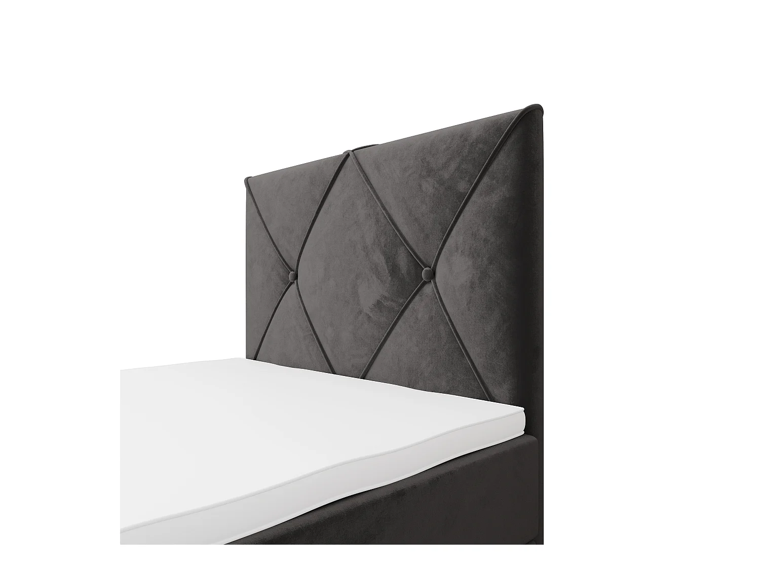 Łóżko kontynentalne ALTEA 100x200 Monolith 92