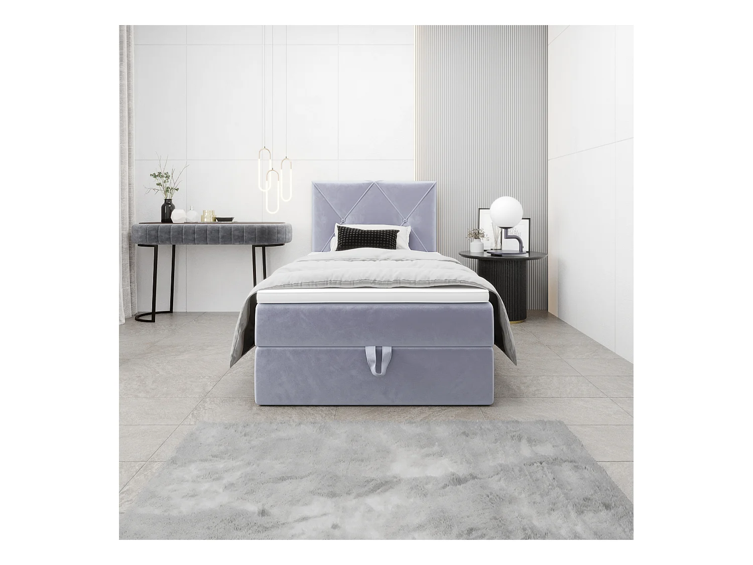 Boxspringbett ALTEA 120x200 Monolith 70