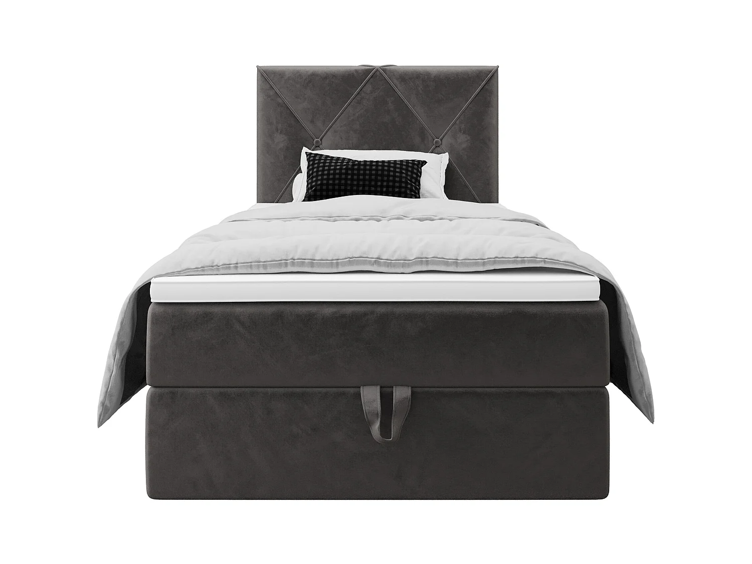 Łóżko kontynentalne ALTEA 120x200 Monolith 92