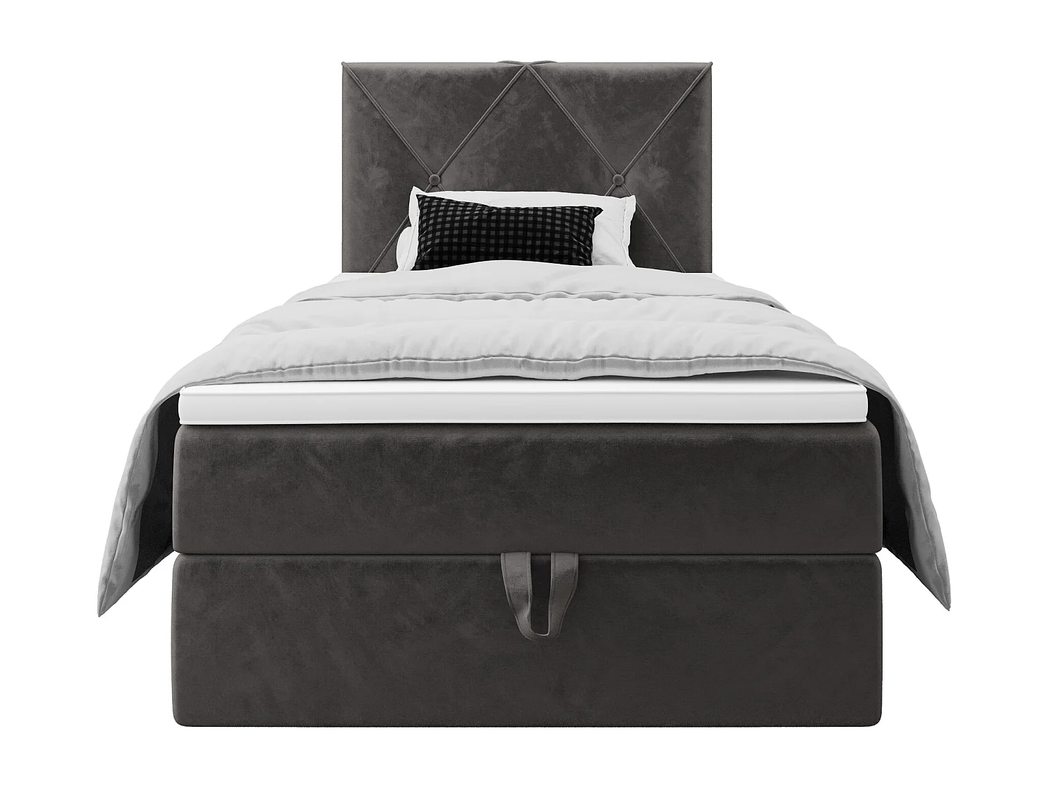 Boxspringbett ALTEA 120x200 Monolith 92