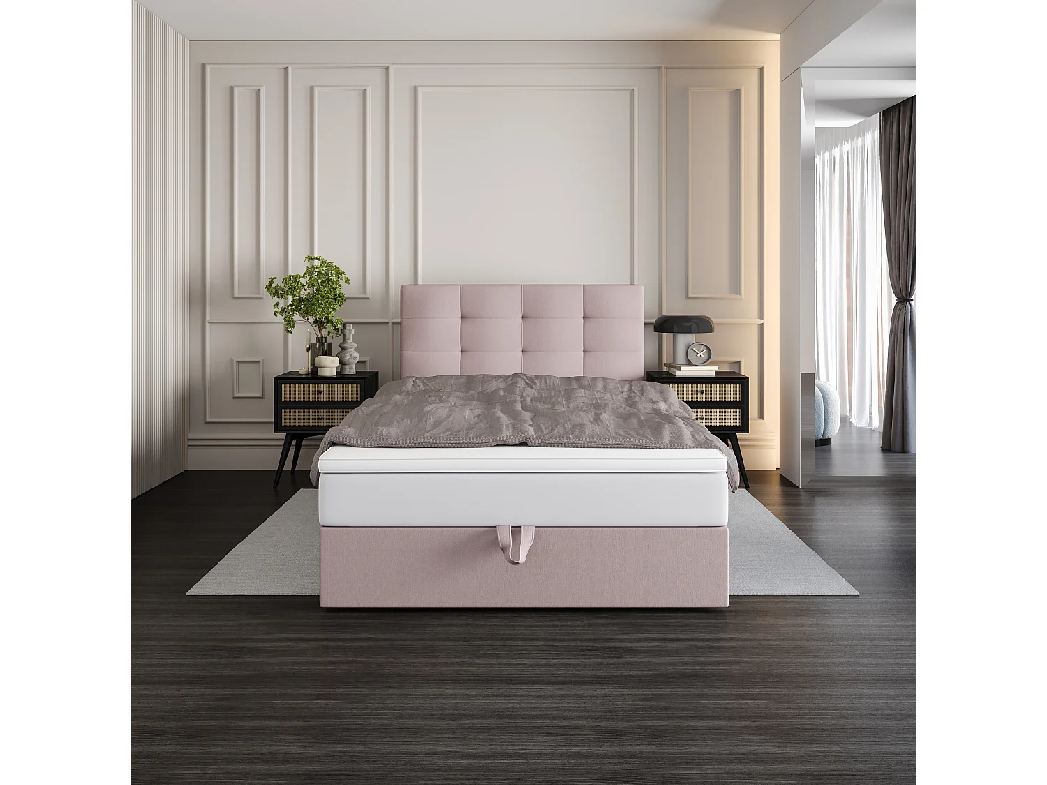 Boxspringbett DUO 1 100x200 Cosmic 14