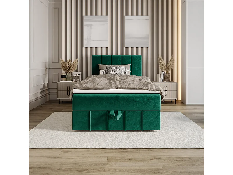 Boxspringbett BAHAMA 90x200 Monolith 37