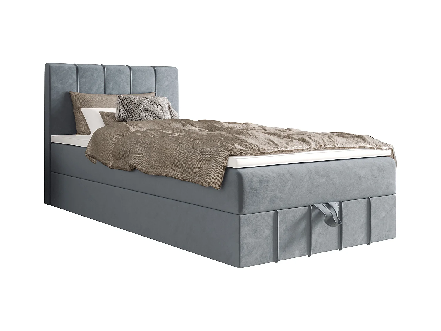 Boxspringbett BAHAMA 120x200 Monolith 72