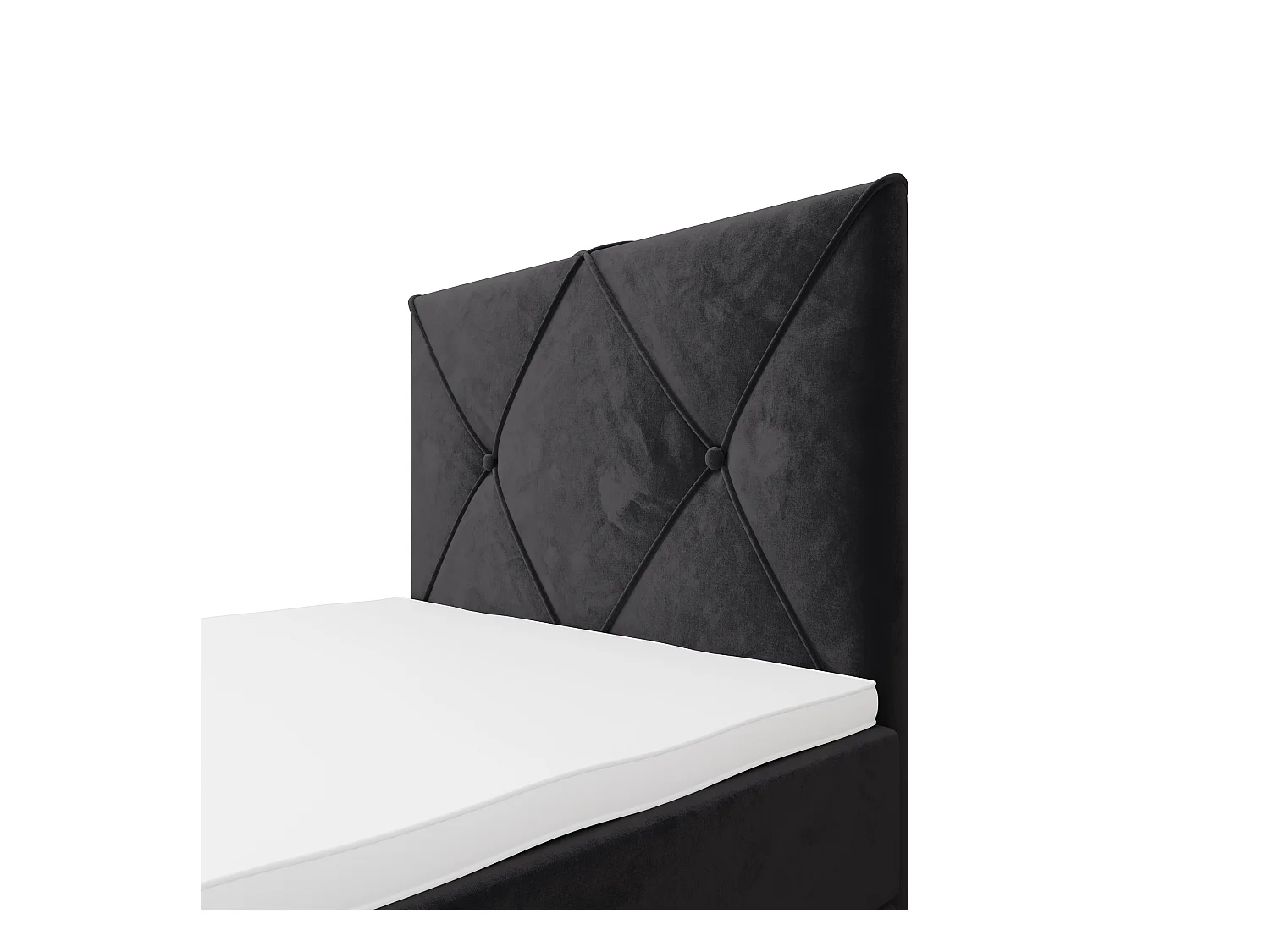 Łóżko kontynentalne ALTEA 100x200 Monolith 97