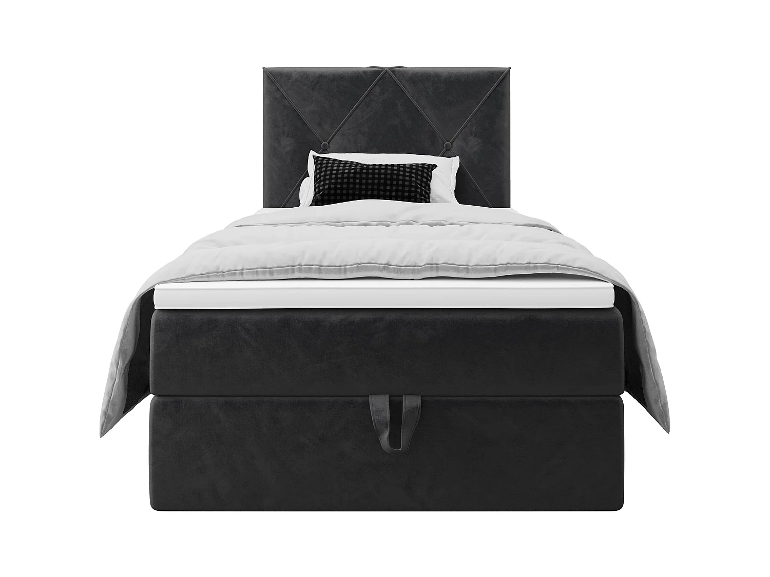 Łóżko kontynentalne ALTEA 100x200 Monolith 97