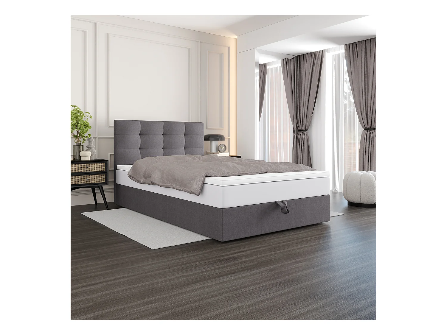 Boxspringbett DUO 1 120x200 Cosmic 160