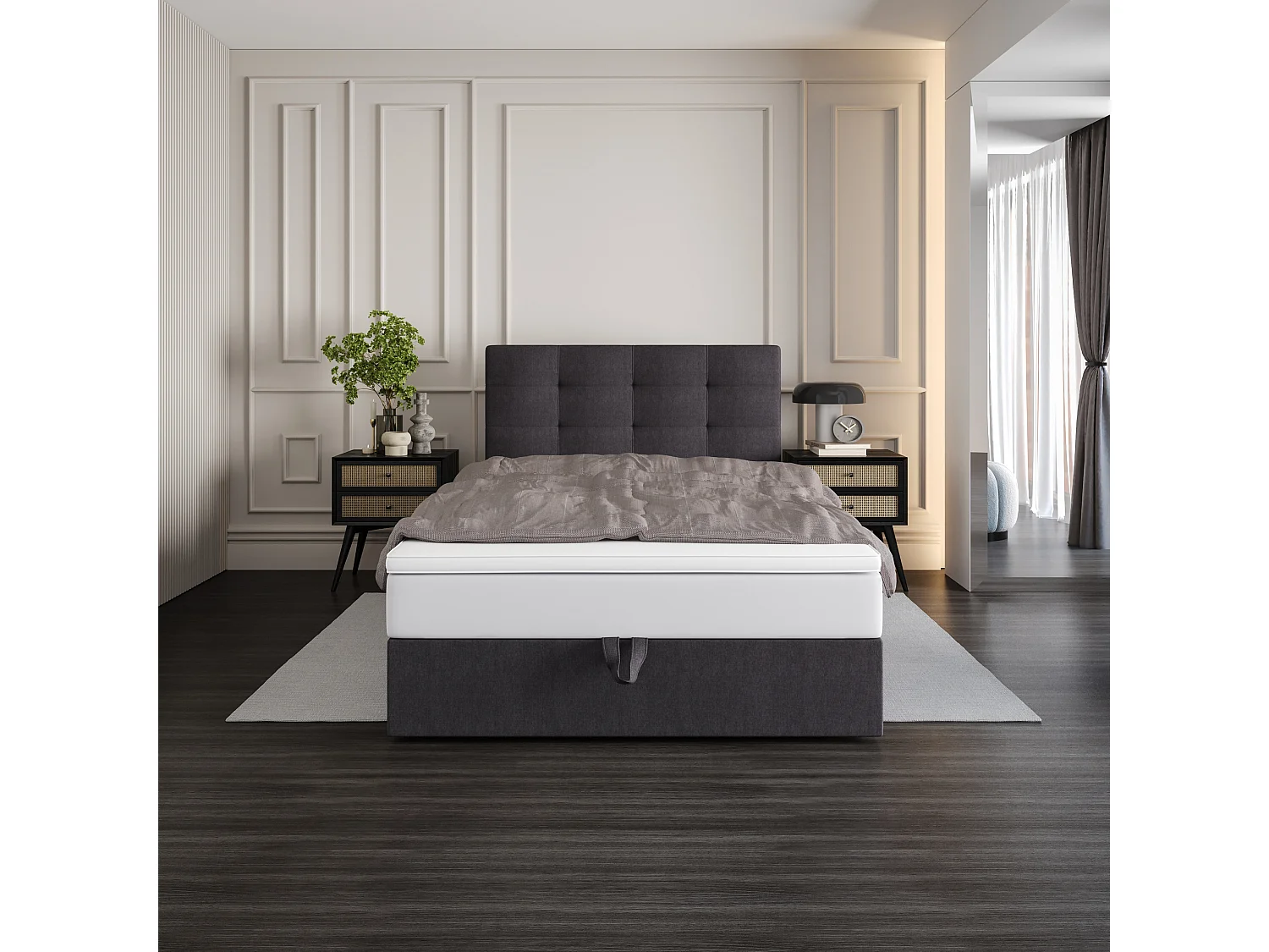 Boxspringbett DUO 1 120x200 Cosmic 97