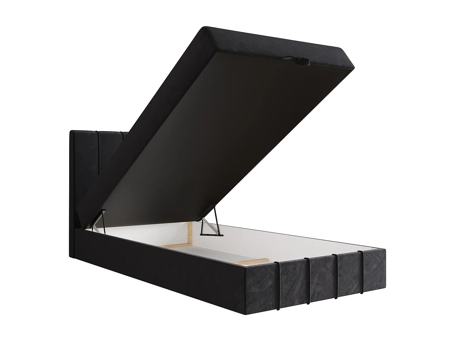 Boxspringbett BAHAMA 120x200 Monolith 97